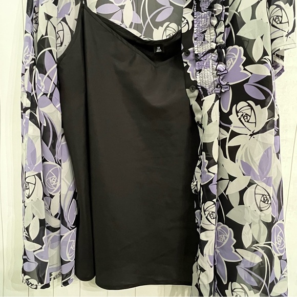 East5TH women’s - plus size floral print - Picture 9 of 16